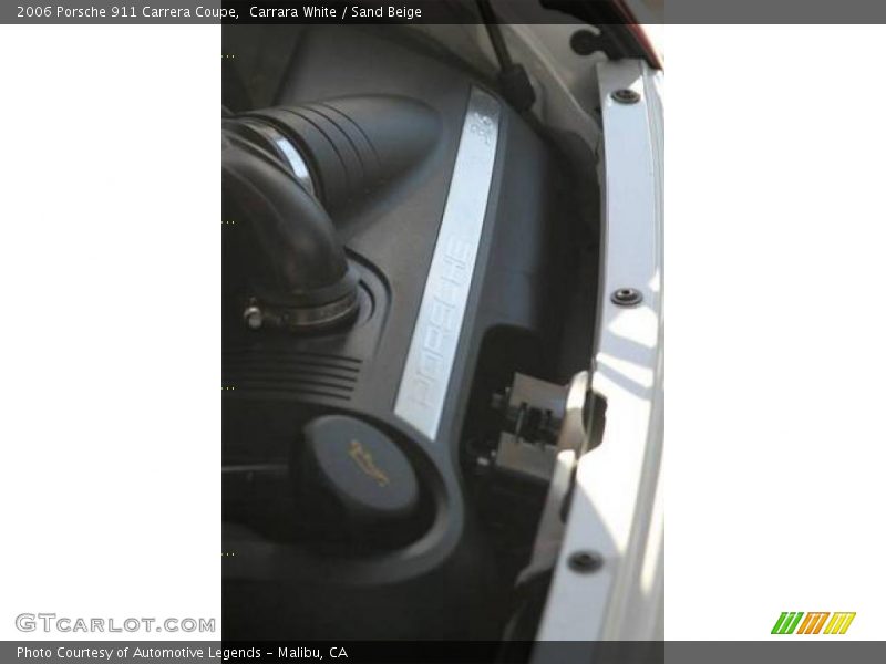 Carrara White / Sand Beige 2006 Porsche 911 Carrera Coupe