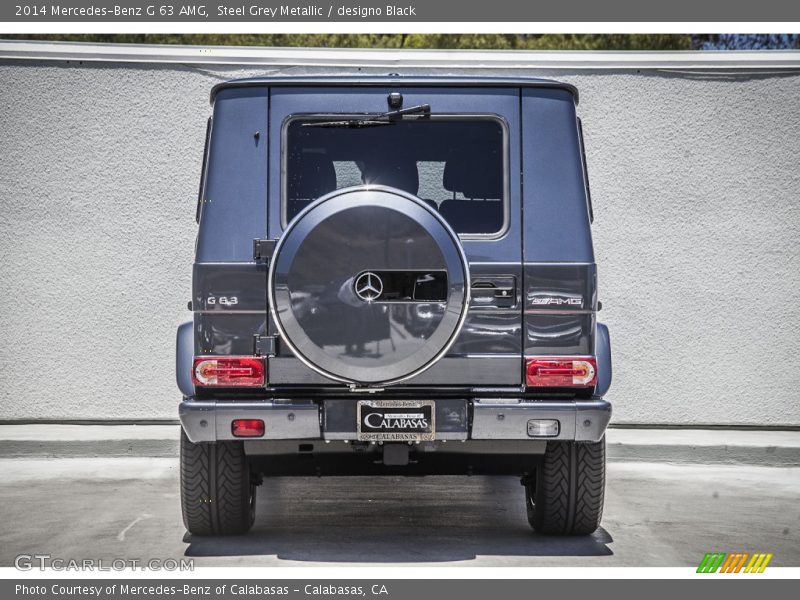 Steel Grey Metallic / designo Black 2014 Mercedes-Benz G 63 AMG