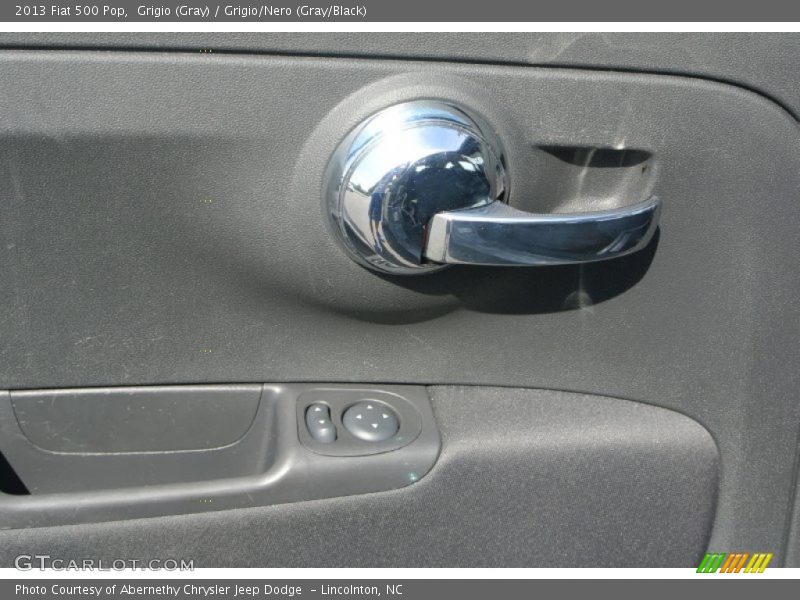 Grigio (Gray) / Grigio/Nero (Gray/Black) 2013 Fiat 500 Pop