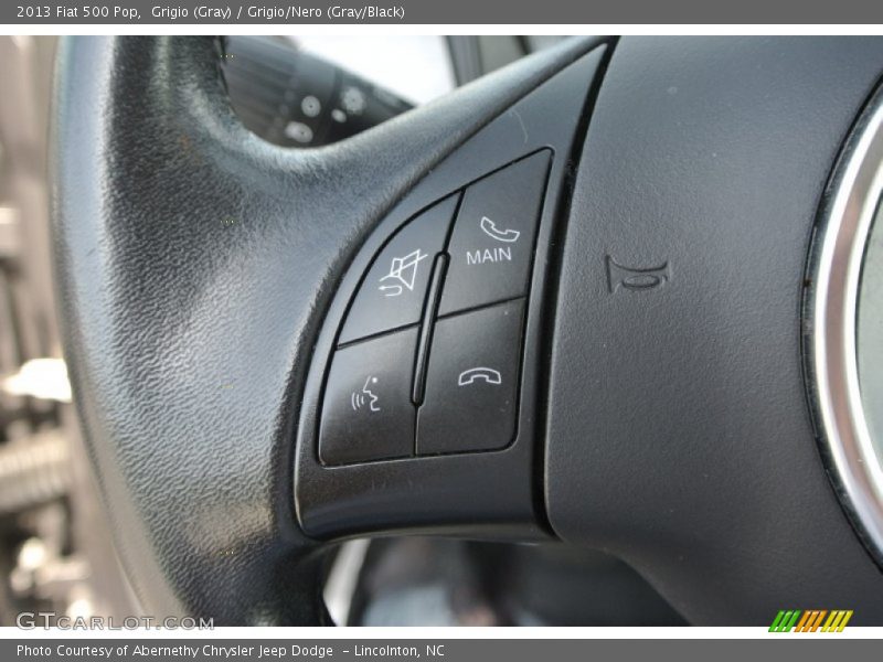 Grigio (Gray) / Grigio/Nero (Gray/Black) 2013 Fiat 500 Pop