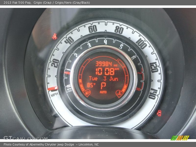 Grigio (Gray) / Grigio/Nero (Gray/Black) 2013 Fiat 500 Pop