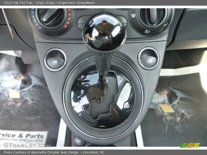 Grigio (Gray) / Grigio/Nero (Gray/Black) 2013 Fiat 500 Pop