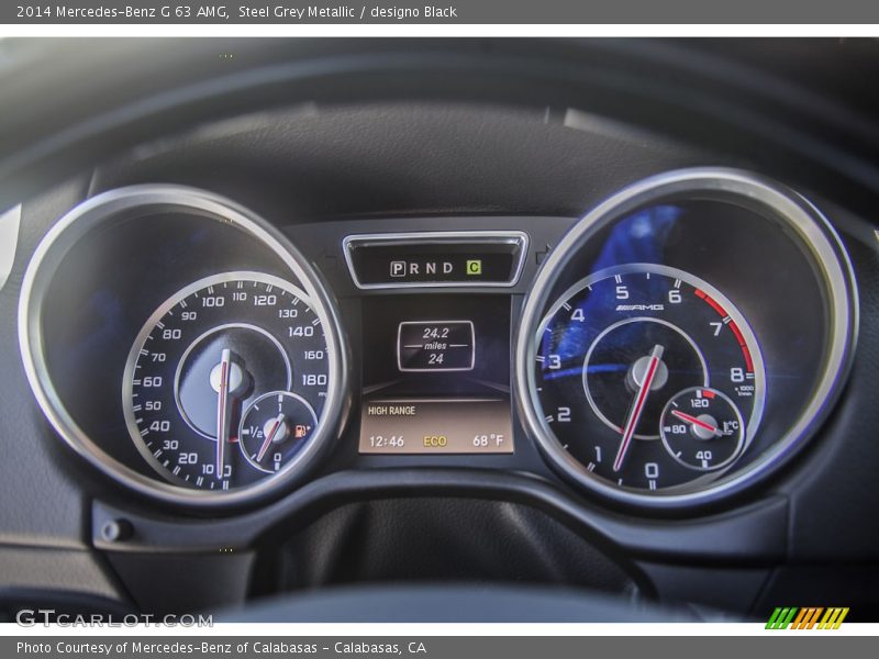 Steel Grey Metallic / designo Black 2014 Mercedes-Benz G 63 AMG