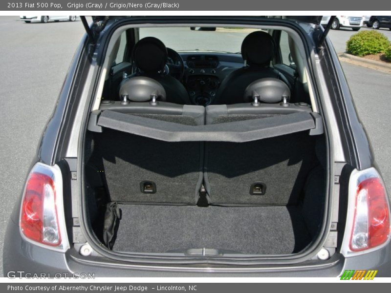 Grigio (Gray) / Grigio/Nero (Gray/Black) 2013 Fiat 500 Pop