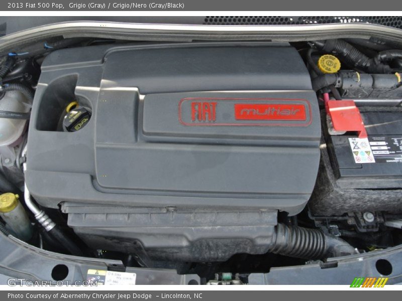 Grigio (Gray) / Grigio/Nero (Gray/Black) 2013 Fiat 500 Pop