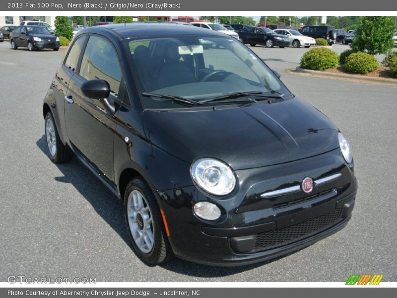 Nero (Black) / Grigio/Nero (Gray/Black) 2013 Fiat 500 Pop