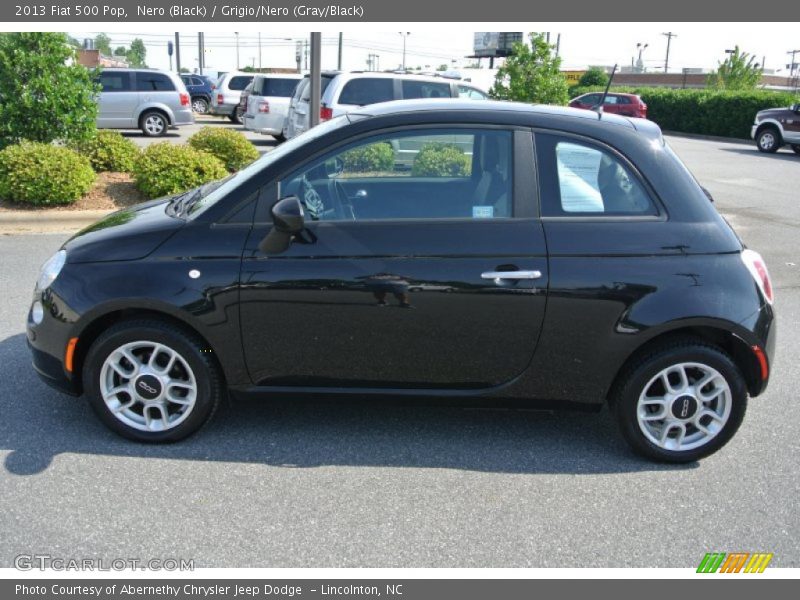 Nero (Black) / Grigio/Nero (Gray/Black) 2013 Fiat 500 Pop