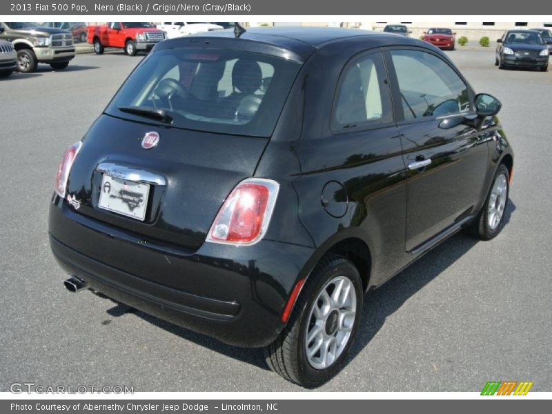 Nero (Black) / Grigio/Nero (Gray/Black) 2013 Fiat 500 Pop