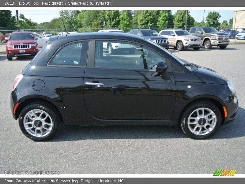 Nero (Black) / Grigio/Nero (Gray/Black) 2013 Fiat 500 Pop