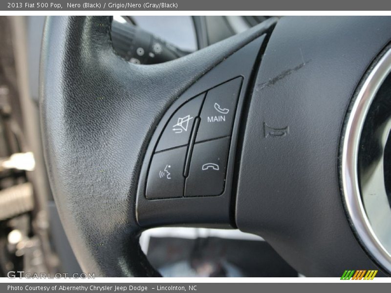 Nero (Black) / Grigio/Nero (Gray/Black) 2013 Fiat 500 Pop