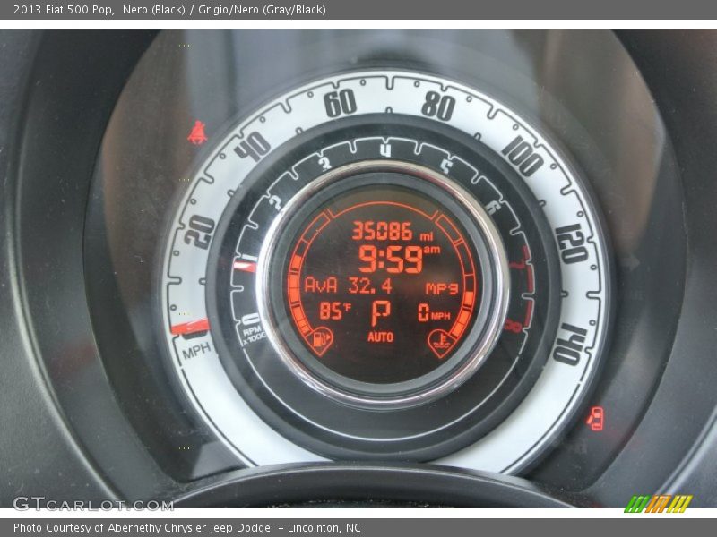 Nero (Black) / Grigio/Nero (Gray/Black) 2013 Fiat 500 Pop
