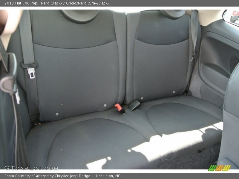 Nero (Black) / Grigio/Nero (Gray/Black) 2013 Fiat 500 Pop