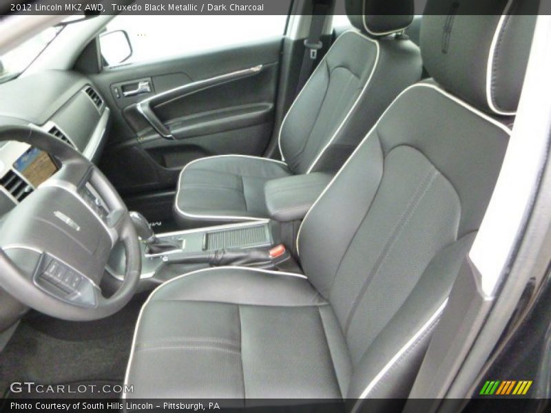 Tuxedo Black Metallic / Dark Charcoal 2012 Lincoln MKZ AWD
