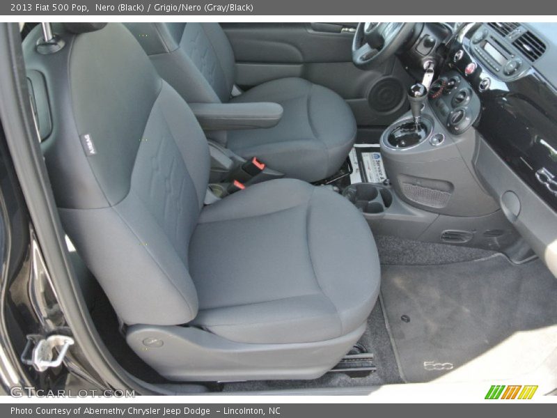 Nero (Black) / Grigio/Nero (Gray/Black) 2013 Fiat 500 Pop