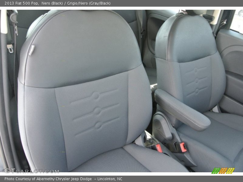 Nero (Black) / Grigio/Nero (Gray/Black) 2013 Fiat 500 Pop
