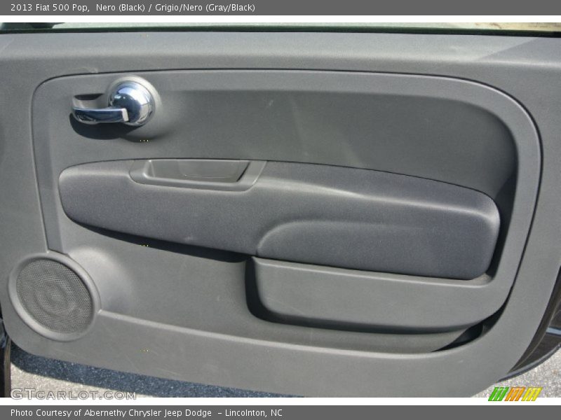 Nero (Black) / Grigio/Nero (Gray/Black) 2013 Fiat 500 Pop