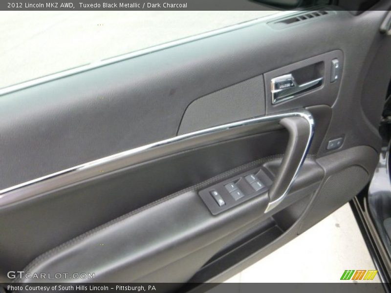 Tuxedo Black Metallic / Dark Charcoal 2012 Lincoln MKZ AWD