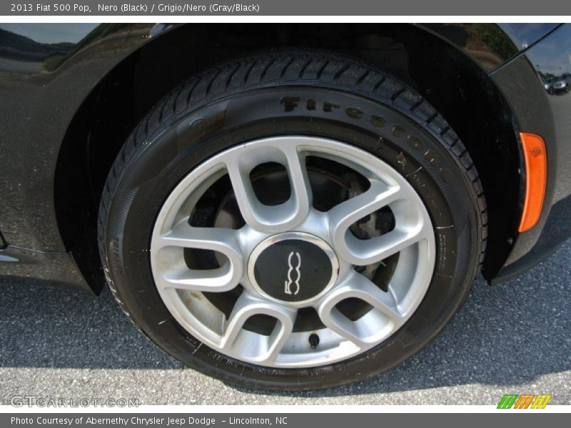 Nero (Black) / Grigio/Nero (Gray/Black) 2013 Fiat 500 Pop