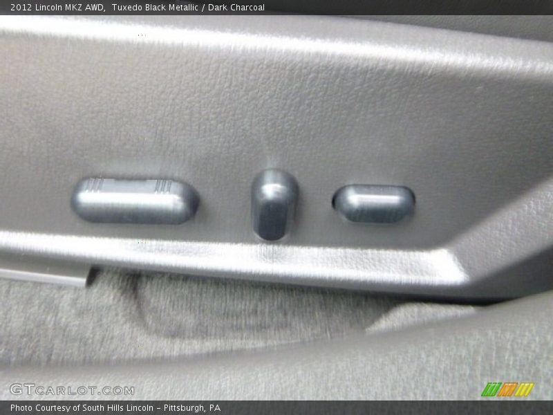 Tuxedo Black Metallic / Dark Charcoal 2012 Lincoln MKZ AWD