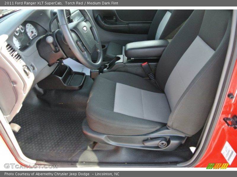 Torch Red / Medium Dark Flint 2011 Ford Ranger XLT SuperCab