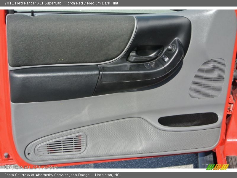 Torch Red / Medium Dark Flint 2011 Ford Ranger XLT SuperCab