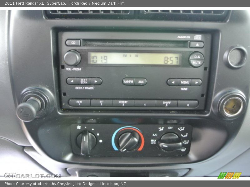 Torch Red / Medium Dark Flint 2011 Ford Ranger XLT SuperCab