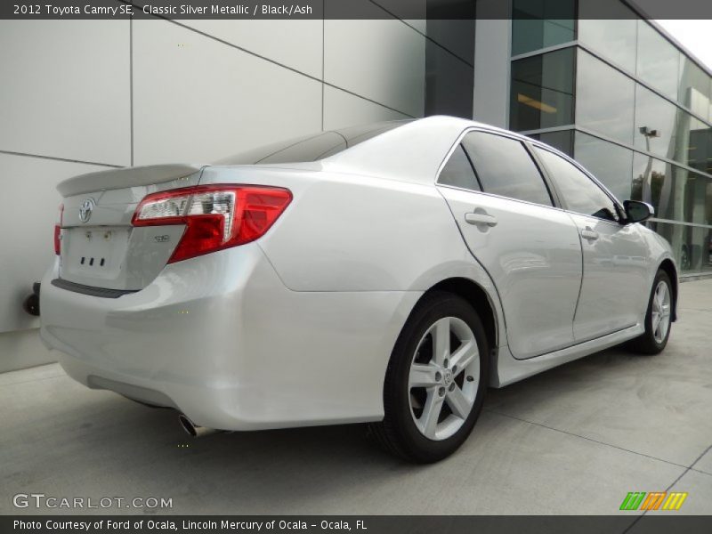 Classic Silver Metallic / Black/Ash 2012 Toyota Camry SE