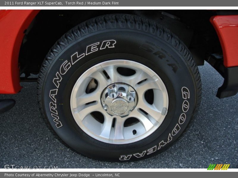 Torch Red / Medium Dark Flint 2011 Ford Ranger XLT SuperCab