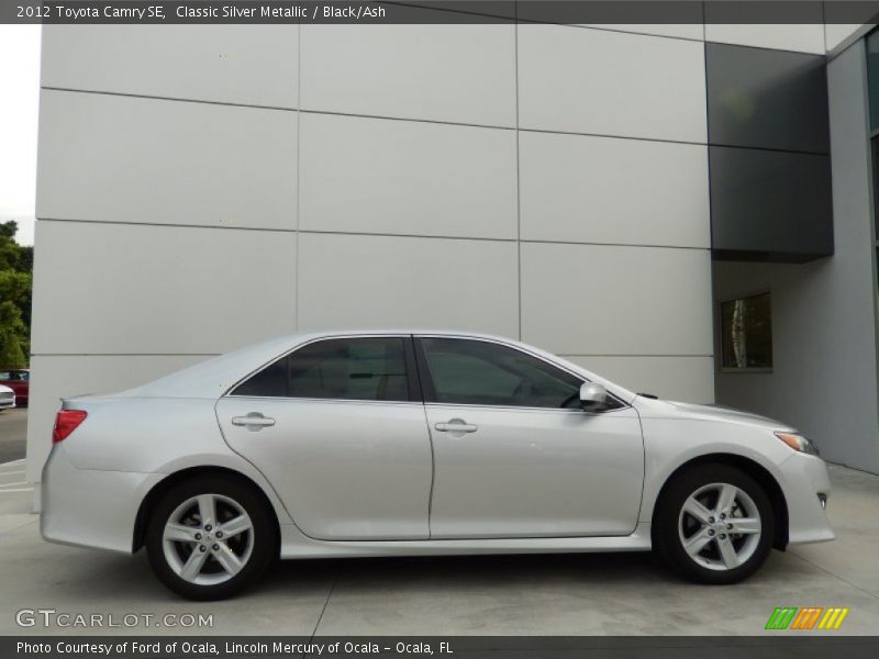 Classic Silver Metallic / Black/Ash 2012 Toyota Camry SE