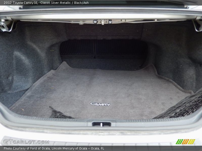Classic Silver Metallic / Black/Ash 2012 Toyota Camry SE