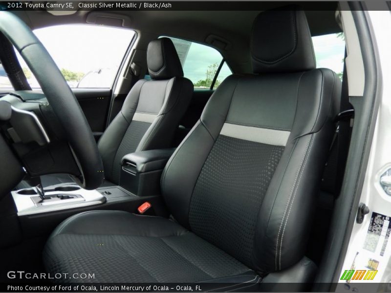 Classic Silver Metallic / Black/Ash 2012 Toyota Camry SE