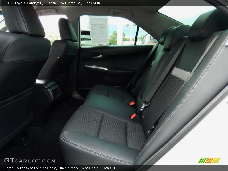 Classic Silver Metallic / Black/Ash 2012 Toyota Camry SE