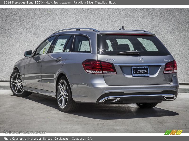Paladium Silver Metallic / Black 2014 Mercedes-Benz E 350 4Matic Sport Wagon