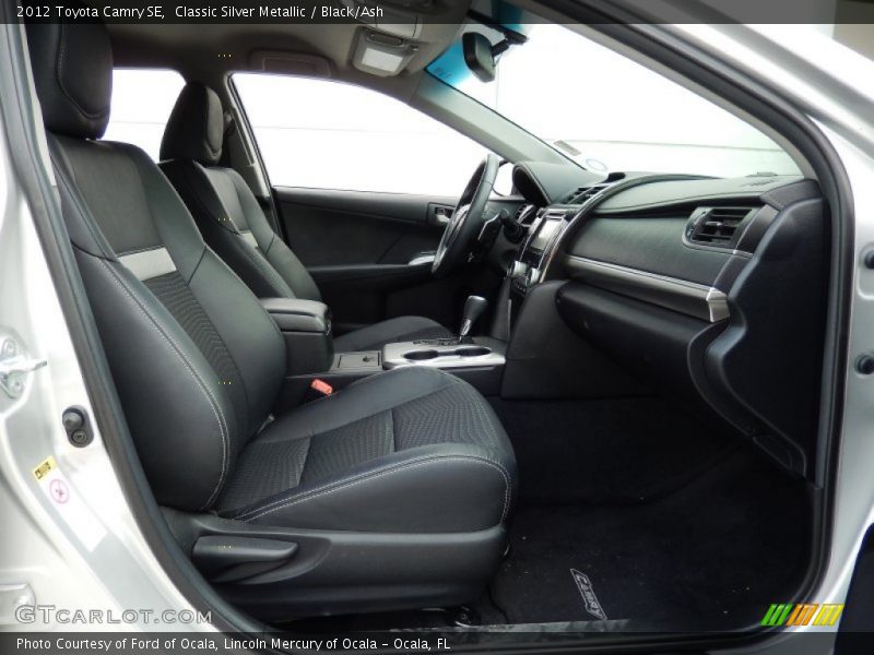 Classic Silver Metallic / Black/Ash 2012 Toyota Camry SE