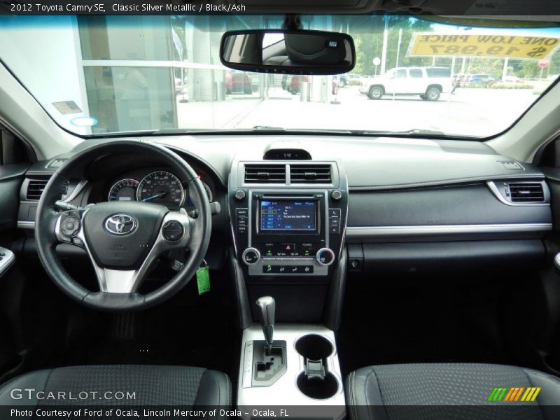Classic Silver Metallic / Black/Ash 2012 Toyota Camry SE