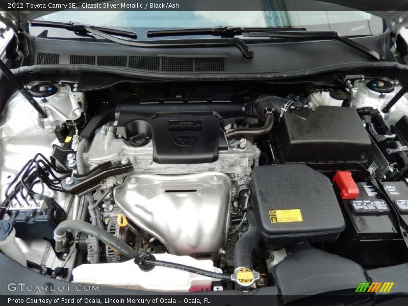 Classic Silver Metallic / Black/Ash 2012 Toyota Camry SE
