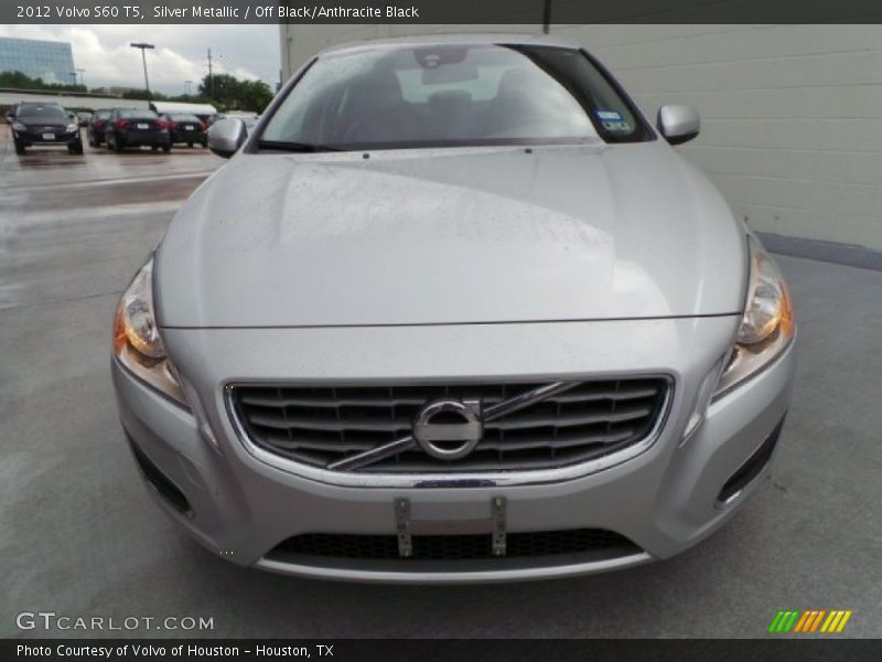 Silver Metallic / Off Black/Anthracite Black 2012 Volvo S60 T5