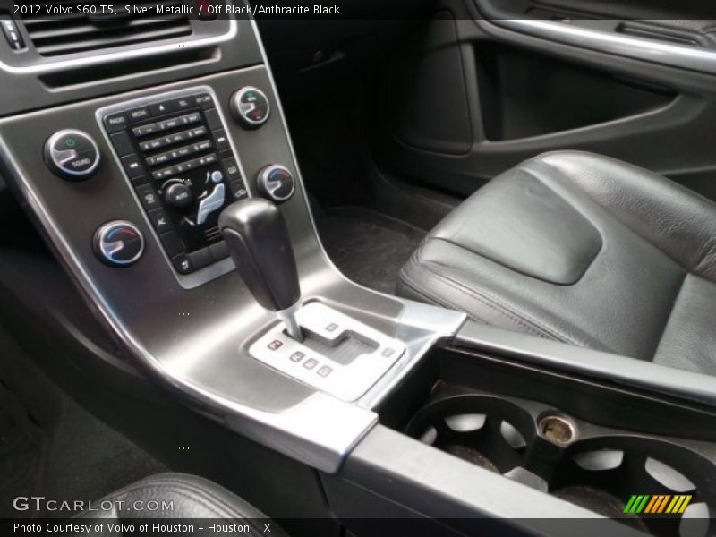 Silver Metallic / Off Black/Anthracite Black 2012 Volvo S60 T5