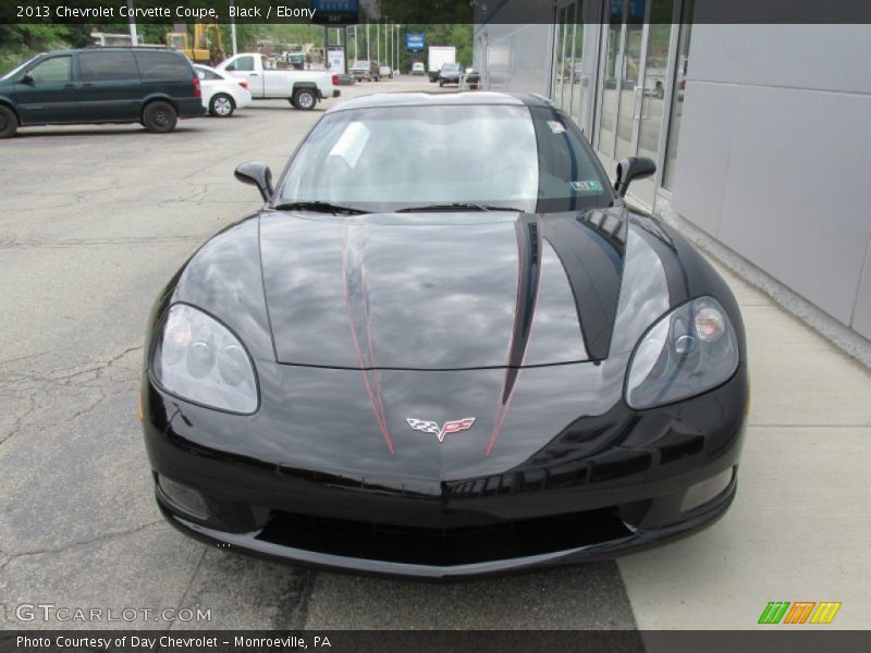 Black / Ebony 2013 Chevrolet Corvette Coupe