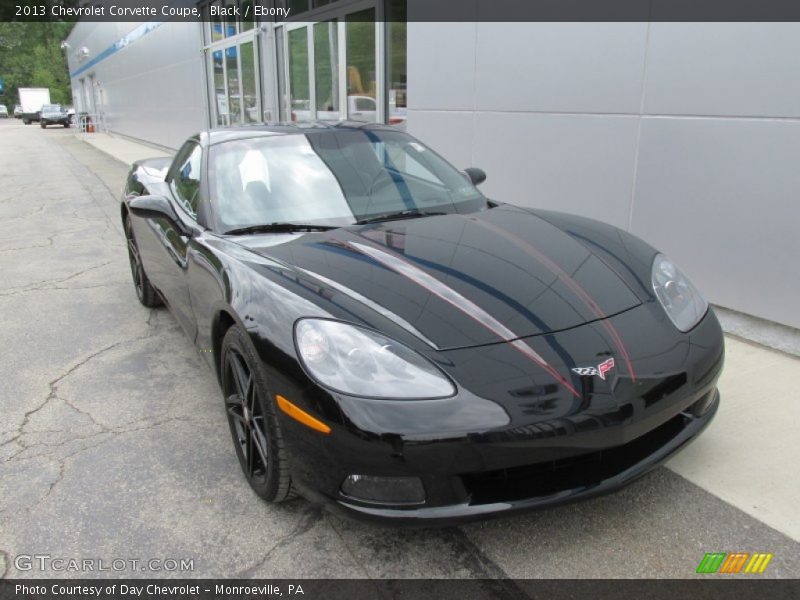 Black / Ebony 2013 Chevrolet Corvette Coupe