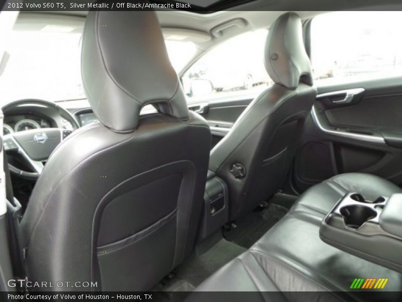 Silver Metallic / Off Black/Anthracite Black 2012 Volvo S60 T5