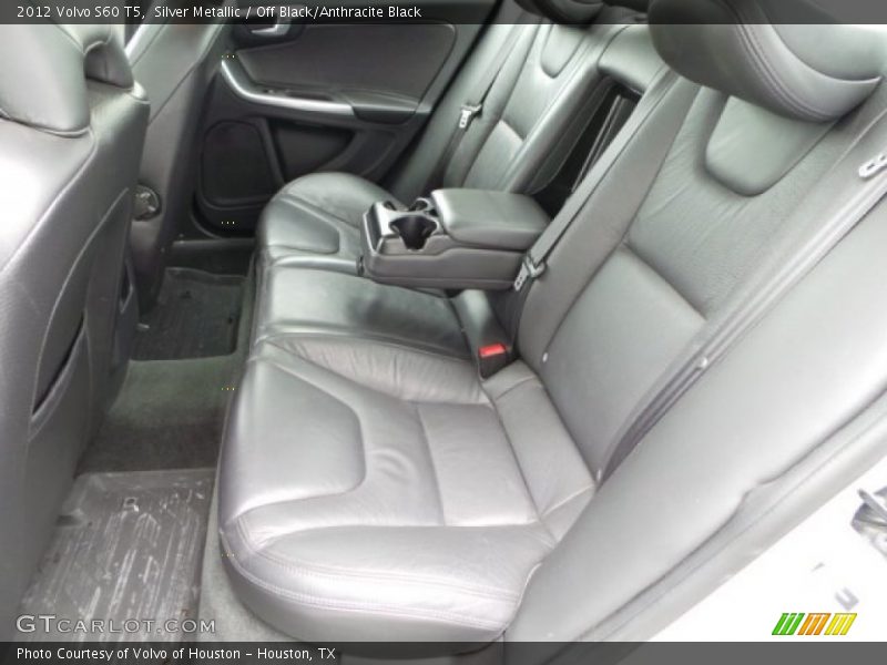 Silver Metallic / Off Black/Anthracite Black 2012 Volvo S60 T5