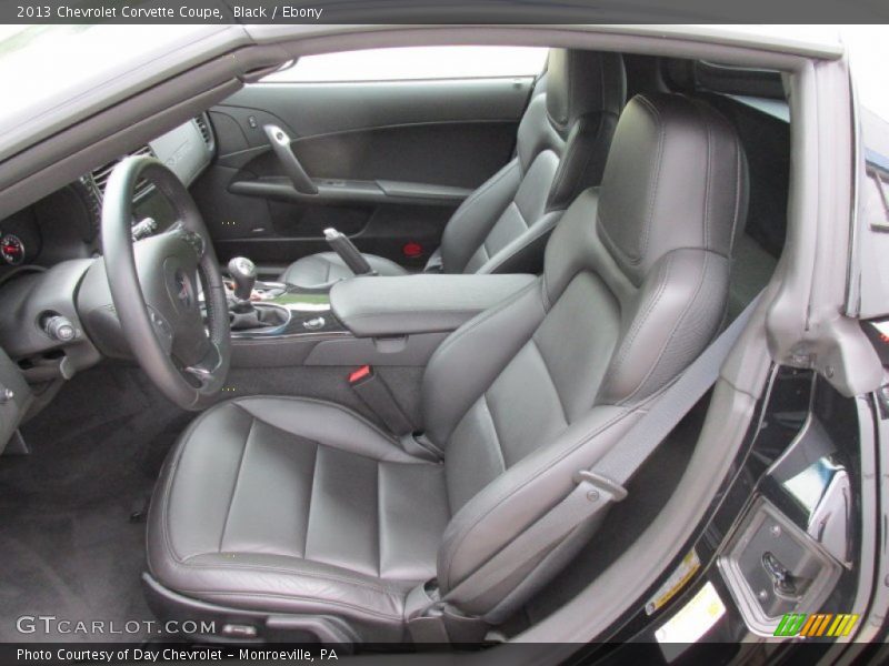  2013 Corvette Coupe Ebony Interior