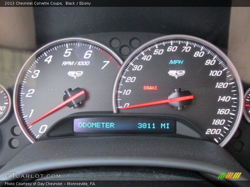  2013 Corvette Coupe Coupe Gauges