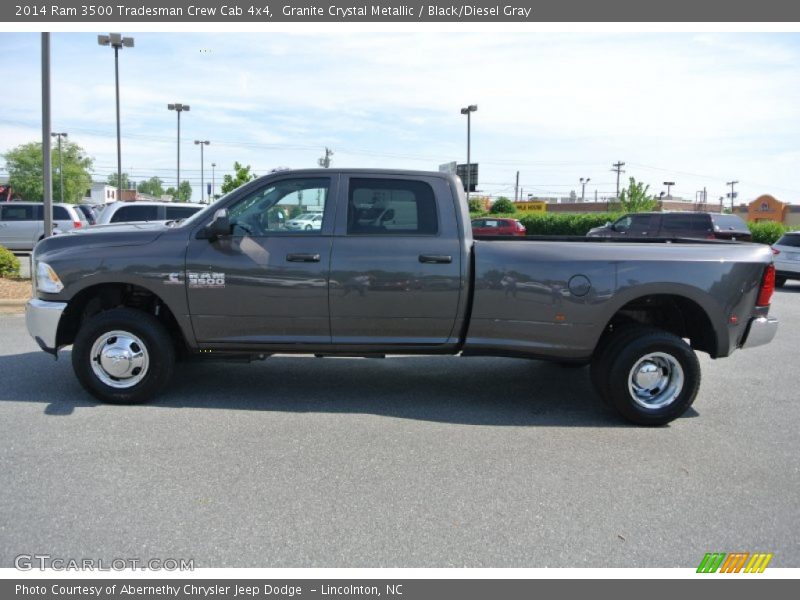 Granite Crystal Metallic / Black/Diesel Gray 2014 Ram 3500 Tradesman Crew Cab 4x4