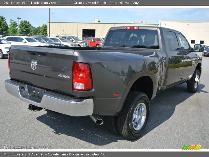 Granite Crystal Metallic / Black/Diesel Gray 2014 Ram 3500 Tradesman Crew Cab 4x4
