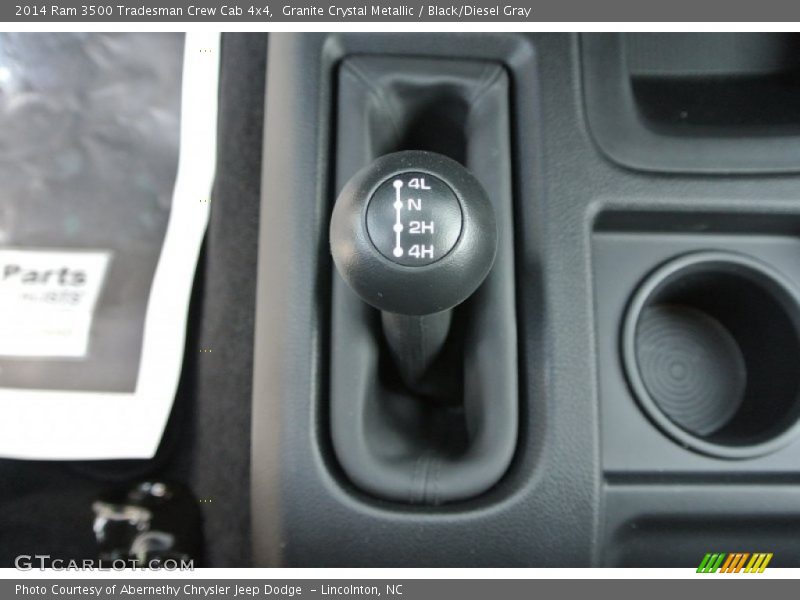 Granite Crystal Metallic / Black/Diesel Gray 2014 Ram 3500 Tradesman Crew Cab 4x4