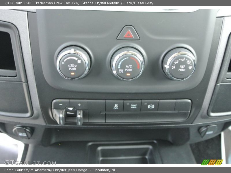 Granite Crystal Metallic / Black/Diesel Gray 2014 Ram 3500 Tradesman Crew Cab 4x4