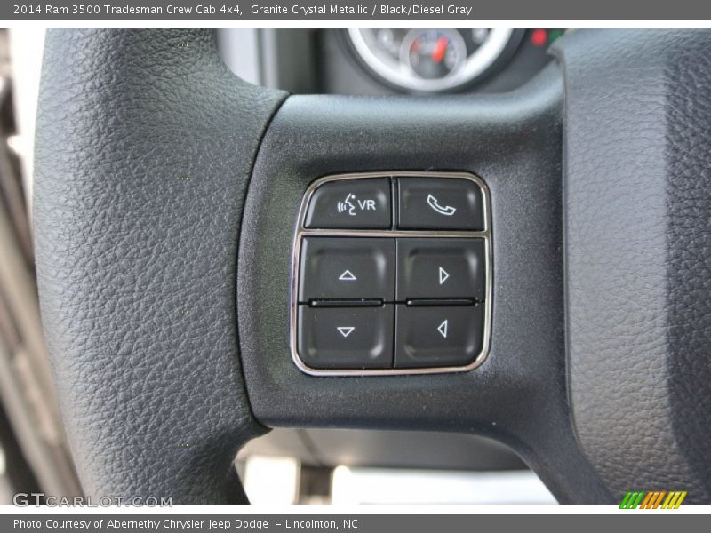 Granite Crystal Metallic / Black/Diesel Gray 2014 Ram 3500 Tradesman Crew Cab 4x4