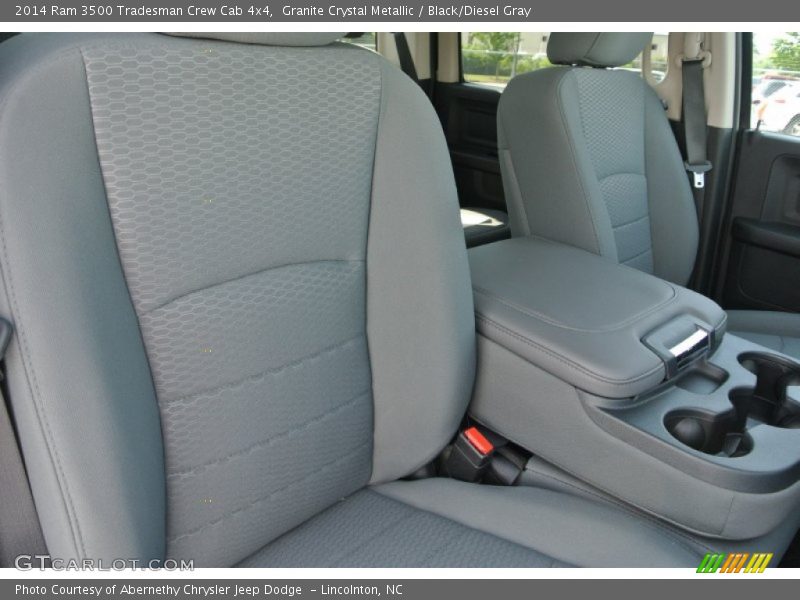 Granite Crystal Metallic / Black/Diesel Gray 2014 Ram 3500 Tradesman Crew Cab 4x4